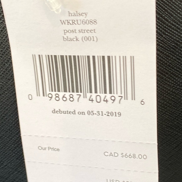 🎉💕NWT BRAND NEW Kate Spade Black Purse💕🎉 - Picture 8 of 8